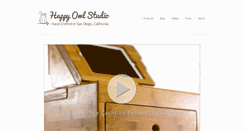 Desktop Screenshot of happyowlstudio.com